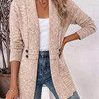 Labella | Elegante Dames Cardigan - Open Voorkant & Ingenaaide Taille