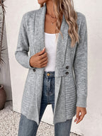 Labella | Elegante Dames Cardigan - Open Voorkant & Ingenaaide Taille
